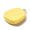 Opaque Resin Pendants RESI-G081-02C-2