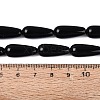 Opaque Glass Beads Strands X-GLAA-Q113-03A-C06-4