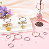 5Pcs 304 Stainless Steel Open Back Bezel Pendants STAS-TAD0001-01B-5