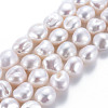 Natural Keshi Pearl Beads Strands PEAR-S020-X01-2