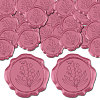 CRASPIRE 50Pcs Adhesive Wax Seal Stickers DIY-CP0009-89B-1