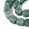 Natural Green Aventurine Beads Strands G-Q608-10H-4
