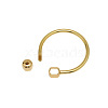Brass Screw Carabiner Lock Charms LS-KK-ZX025-67C-1