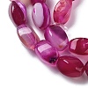 Natural Banded Agate Beads Strands G-G172-01K-4