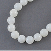 Natural White Shell Beads Strands X-SHEL-S200-1-2
