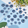 ARRICRAFT 30Pcs 5 Style Plastic Pendants FIND-AR0002-82AS-5