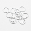 925 Sterling Silver Open Jump Rings STER-L063-02S-3