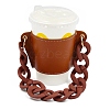 PU Leather Heat Resistant Reusable Cup Sleeve AJEW-WH0240-85A-3