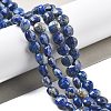 Natural Lapis Lazuli Beads Strands G-C179-A15-02-1