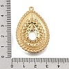 304 Stainless Steel Pendants STAS-D393-02G-3
