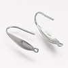 Tarnish Resistant 304 Stainless Steel Earring Hooks STAS-F041-49-2