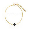 Brass Rolo Chain Link Bracelets RT0481-1-1