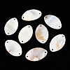 Natural Freshwater Shell Connector Charms SHEL-N026-214C-A01-2