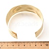 Rack Plating Brass Bangles BJEW-D057-03G-5