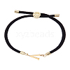 1Pc Adjustable Nylon Cord Slider Bracelets for Women BJEW-LP0001-32V-01-1