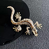 Alloy with Rhinestone Brooch for Backpack Clothesm PW-WG0B0D3-01-4