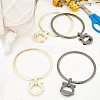   4Pcs 2 Colors Ring Alloy Bag Handle FIND-PH0001-64-2