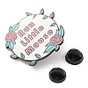 Flower Alloy Enamel Pin Brooch JEWB-S013-19-3