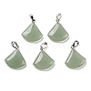 Natural Green Aventurine Pendants G-C066-07C-1