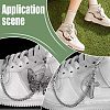 4Pcs 2 Styles Alloy Shoe Decoration Chain AJEW-FG0003-81B-6