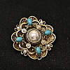 Baroque Style Flower Brooch for Women PW-WG27940-01-2