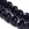 Glass Beads Strands EGLA-J042-6mm-08-3