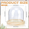 Arch Glass Dome Cover AJEW-WH0596-866C-02-2