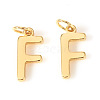 Brass Charms X-KK-I672-01F-G-1