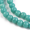 Natural Mashan Jade Beads Strands X-G-H1626-4MM-15-2