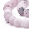 Natural Plum Blossom Jasper Beads Strands X-G-T106-275-2