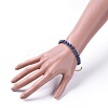 Natural Lapis Lazuli(Dyed) Bracelets BJEW-JB04663-03-4