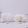 Double Heart DIY Food Grade Silicone Molds PW-WG21561-01-5