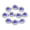 Luminous Frosted Acrylic Beads FACR-T008-02R-1