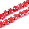 Handmade Porcelain Bead Strands PORC-N011-04G-1