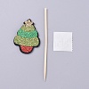 Christmas Tree Shape Christmas Cupcake Cake Topper Decoration DIY-I032-15-1