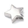 Star Brass Slide Charms KK-P349-18A-P-2