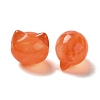 Two Tone Transparent Acrylic Beads TACR-P008-01B-08-2