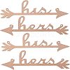 His and Hers Arrow Chair Signs Banner DIY-WH0157-34-3