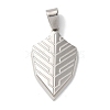 Non-Tarnish 304 Stainless Steel Pendants STAS-Z075-13P-1