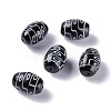 Tibetan Style dZi Beads TDZI-Z001-04-1