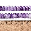 Natural White Jade Beads Strands G-Q613-01F-25-5