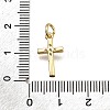 Brass Micro Pave Cubic Zirconia Pendants KK-Z100-39G-01-3