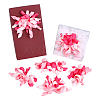 16Pcs Flower Polyester Ornament DIY-HY0003-34A-1