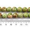 Dyed Natural Regalite/Imperial Jasper/Sea Sediment Jasper Beads Strands G-B124-C03-08-3