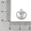 Brass Micro Pave Cubic Zirconia Charms KK-I719-31P-3