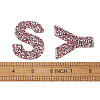 Alphabet Rhinestone Patches FW-TAC0001-01C-8