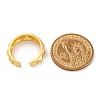 Rack Plating Brass Cuff Finger Rings for Women RJEW-M028-15G-3