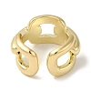 Brass Open Cuff Rings RJEW-Q778-32G-3