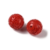Synthetic Coral Carved Beads CORA-C001-08C-2