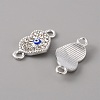 Alloy Enamel Evil Eye Connector Charms FIND-TAC0017-02F-2